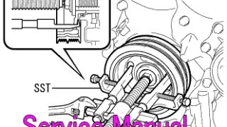 タイミングギヤ(チェーン)ケースオイルシール KF 取り外し