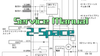 メーター&ゲージシステム回路図 ＥＣＵ端子配列 タント ムーヴ