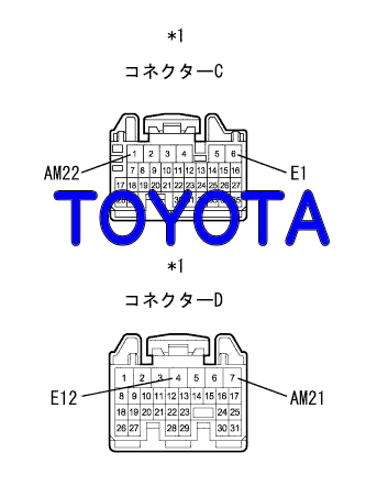 DTC B278C 電源制御ECU応答無し トヨタ