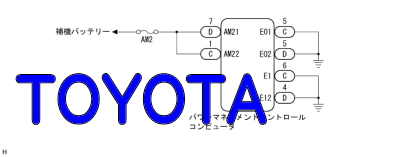 DTC B2275 スタータ回路異常 トヨタ