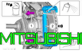 故障事例 デフオイルシール取付 オイル漏れ アウトランダーPHEV GN0W 4B12 GN0W GF8W 4J12